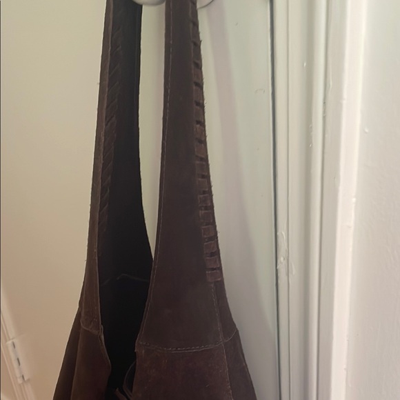 Haute Hippie Rich Brown Suede Bag - Picture 3 of 11